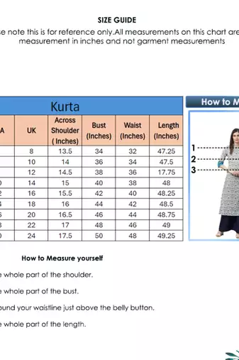 Women'S Cotton Ikat Printed A-Line Kurta