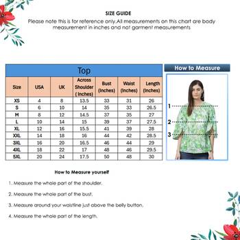 Women'S Cotton Tie & Dye Printed Regular Top (Green) 6
