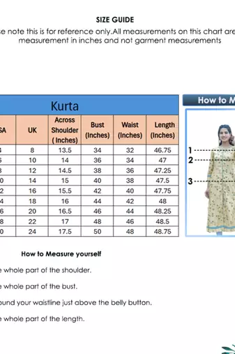 Women'S Rayon Floral Printed Anarkali Kurta (Khaki)