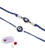 Handmade combo blue evil eye set for brother bhaiya