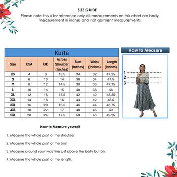 Women'S Rayon Floral Print Anarkali Kurta (Multi) 6