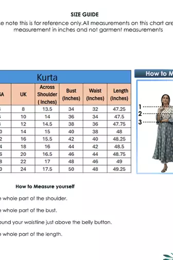 Women'S Rayon Floral Print Anarkali Kurta (Multi)