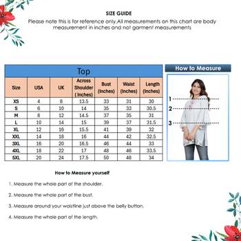 Women'S Plus Size Embroidered Geomatrical Printed Top (White) 6