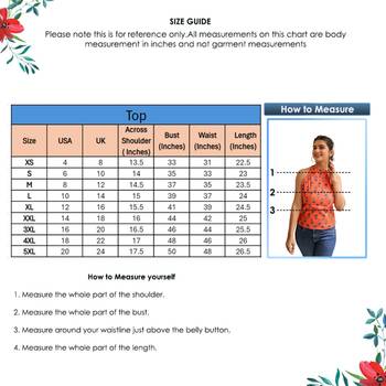  women's floral printed hot neck regular top (orange) 6