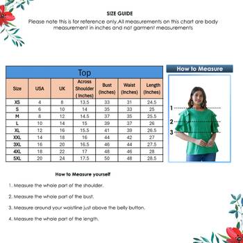 Women'S Polyester Stripe Regular Top (Green) 6