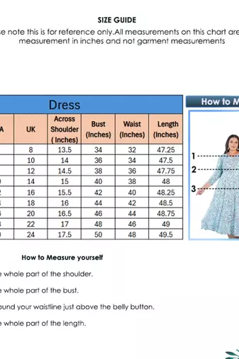 Women'S Stretchable Maternity Wear Plus Size Floral Printed Anarkali Dress (Sky Blue)
