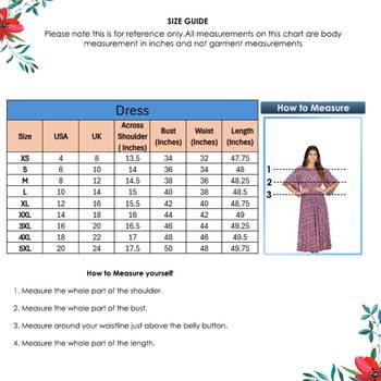 Women'S Multi Floral Printed Smoking Anarkali Dress (Multi) 6