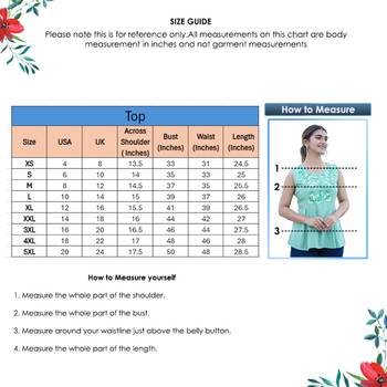 Women'S Rayon Slub Embroidered Regular Top (Green) 6