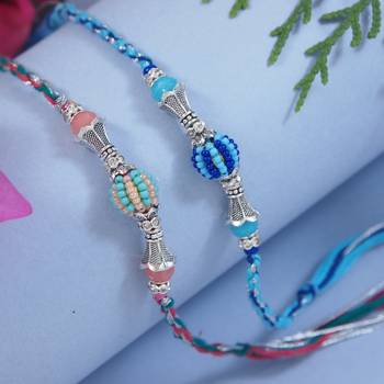 Fancy combo rakhi with roli chawal & rakshabandhan card|best gift for baby boys/bro/brother/bhai  1
