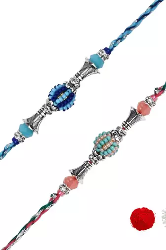 Fancy combo rakhi with roli chawal & rakshabandhan card|best gift for baby boys/bro/brother/bhai 