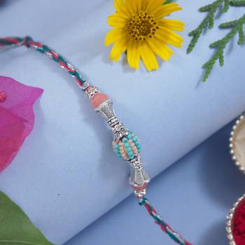 Fancy combo rakhi with roli chawal & rakshabandhan card|best gift for baby boys/bro/brother/bhai  3