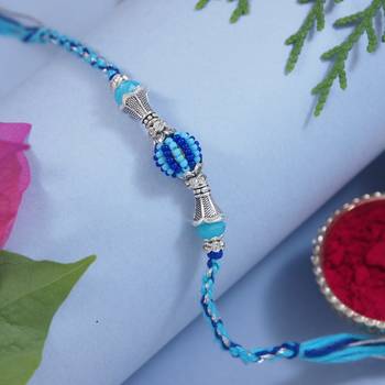 Fancy combo rakhi with roli chawal & rakshabandhan card|best gift for baby boys/bro/brother/bhai  4