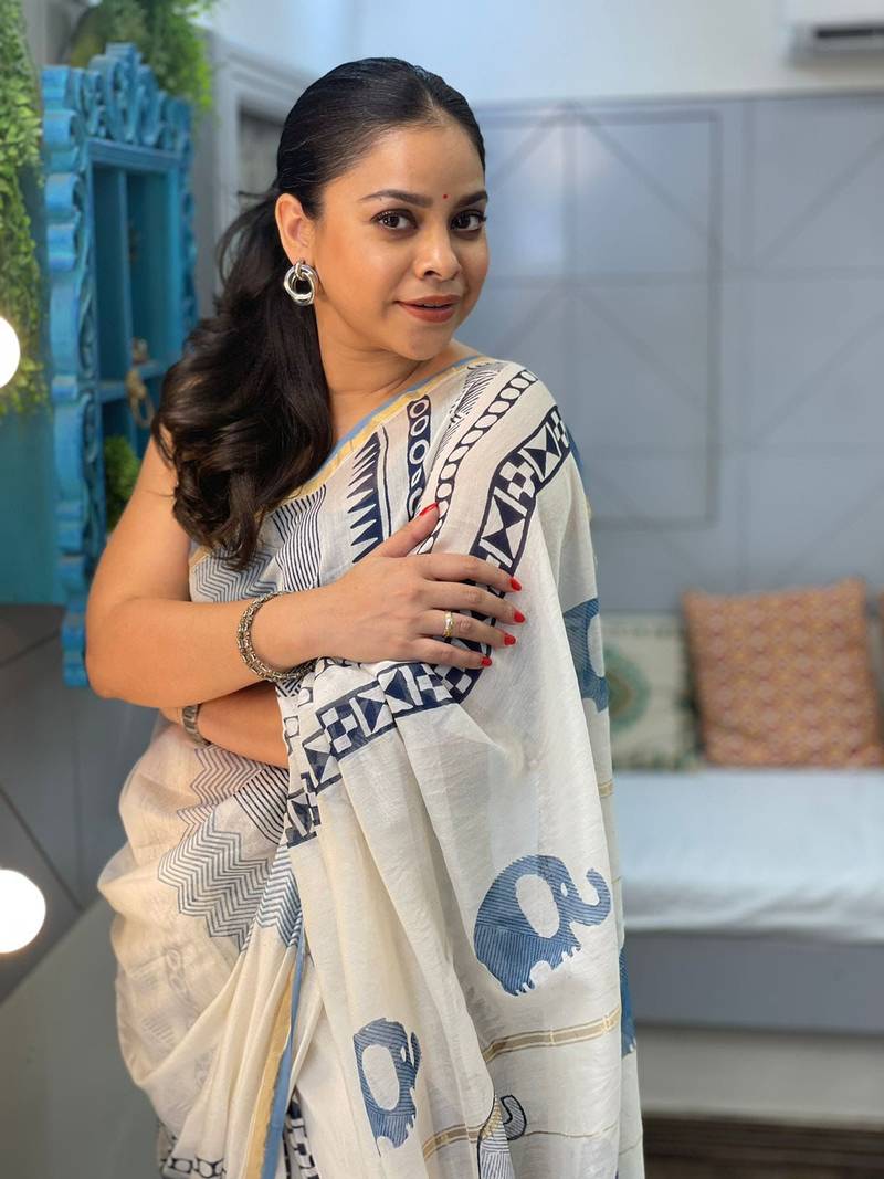 Kalamkari & Batik Weave on Pure Chanderi Cotton with Matching Blouse 