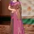 Sangam prints magenta silk woven work traditional saree