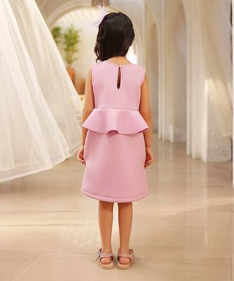Lilac neoprene dress 3