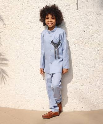 Blue bandgala with pant 1