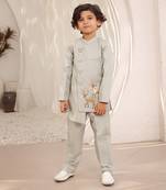 Green bandgala with pant