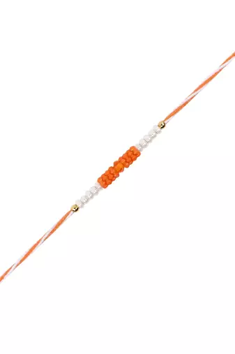 Fancy rakhi with roli chawal & rakshabandhan card for baby boys/bro/brother/bhai 