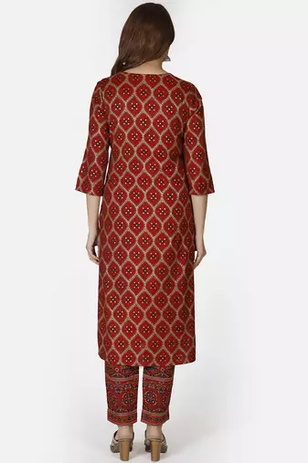 Capsule printed suit set