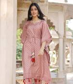 Muslin kaftan set