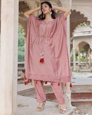 Muslin kaftan set 2