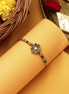 Peacock Thread Rakhi 1