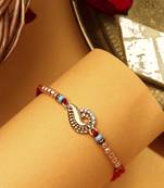 Peacock Thread Rakhi