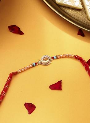 Peacock Thread Rakhi 3