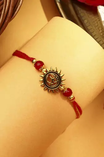 Om rakhi - symbol of divine protection