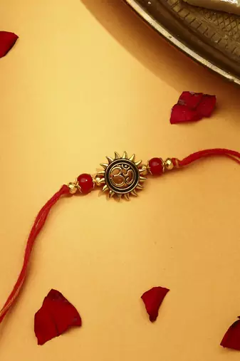 Om rakhi - symbol of divine protection