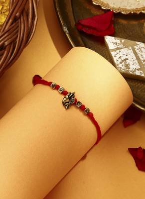 Ganesh motif rakhi 1