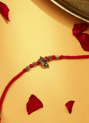 Ganesh motif rakhi 3