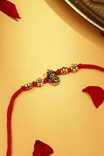 Ganesh rakhi: divine blessings for your brother