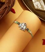 Elephant motif kid rakhi