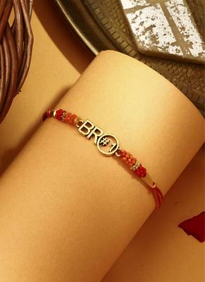 Bro charm rakhi - celebrate brotherly bond with style 2