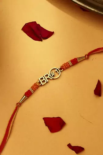 Bro charm rakhi - celebrate brotherly bond with style