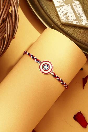 Captain america kids rakhi