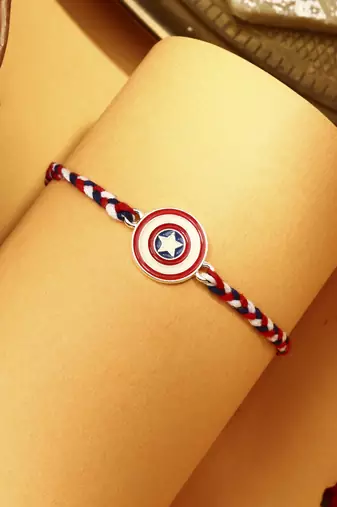 Captain america kids rakhi