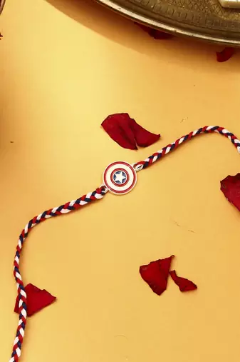 Captain america kids rakhi