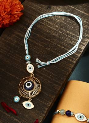 Evil eye bhaiya bhabhi rakhi set 3