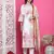 cream satin digital printed dress material