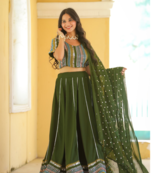 MAHENDI Color Heavy Fox Georgette With Resham Work Lehenga Choli