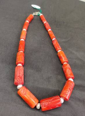 Taiwan coral necklace 2