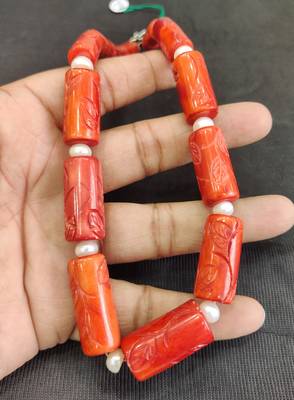 Taiwan coral necklace 3