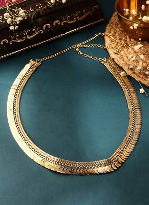 Gold Plated Laxmi Motif Kamarband 1