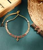 Traditional Jaipur Jadau Kundan Necklace Set