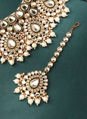 White Gold Plated Necklace Sets 3