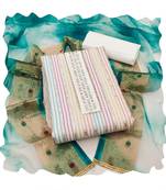 Handcrafted ethnic cream colour faux cotton salwar kameez for graceful heavy partywear looks in style