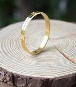Laksh diamond gold plated gold colour kada bracelet for mens and womens