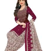 Diamond women printed unstitched crepe salwar suit material